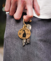 BRASS KEY RING