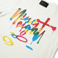 S/SL PAINT PATTERN T-SHIRTS