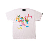 S/SL PAINT PATTERN T-SHIRTS