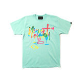 S/SL PAINT PATTERN T-SHIRTS