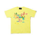 S/SL PAINT PATTERN T-SHIRTS