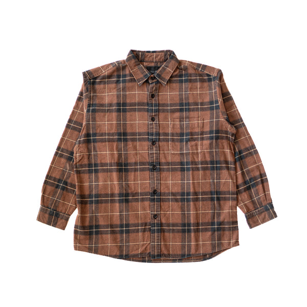 L/SL VINTAGE PROCESSING CHECK SHIRTS(CALIFORNIUM)