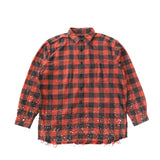 L/SL GRUNGE PROCESSING CHECK SHIRTS