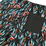 BOTANICAL PATTERN HALF PANTS