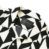 S/SL GEOMETRIC PATTERN SHIRTS