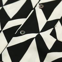 S/SL GEOMETRIC PATTERN SHIRTS