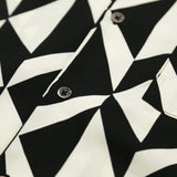 S/SL GEOMETRIC PATTERN SHIRTS