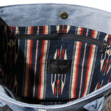 DENIM&NATIVE COMBINATION TOTE BAG