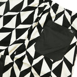 GEOMETRIC PATTERN HALF PANTS