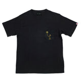 S/SL STUDS T-SHIRTS (FLOWER)