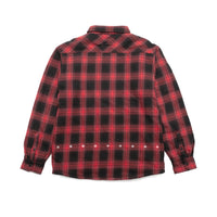 FLANNEL CHECK BOA C.P.O JACKET