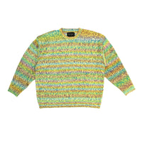 SPACE DYED CREW NECK KNIT