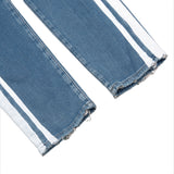 SWEATLIKE SIDE LINE DENIM PANTS