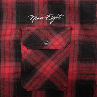 FLANNEL CHECK BOA C.P.O JACKET