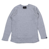 L/SL HEAVY COTTON RIB CREW NECK T-SHIRTS