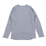 L/SL HEAVY COTTON RIB CREW NECK T-SHIRTS