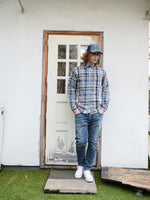 L/SL STUDS MADRAS CHECK SHIRTS