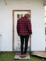 FLANNEL CHECK BOA C.P.O JACKET