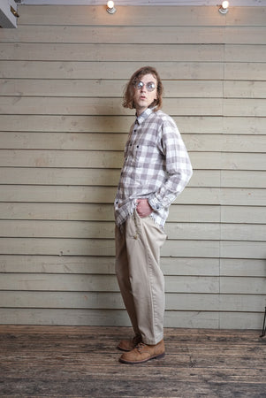 L/SL GRUNGE PROCESSING CHECK SHIRTS