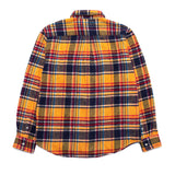 L/SL CRAZY PATTERN FLANNEL CHECK SHIRTS