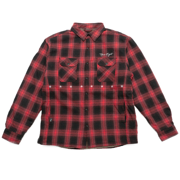 FLANNEL CHECK BOA C.P.O JACKET