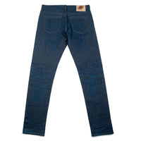 STRETCH 3D  PROCESSING RIGID DENIM PANTS STRAIGHT