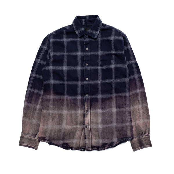 L/SL GRUNGE GRADATION CHECK SHIRTS