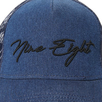 INDIGO MESH CAP