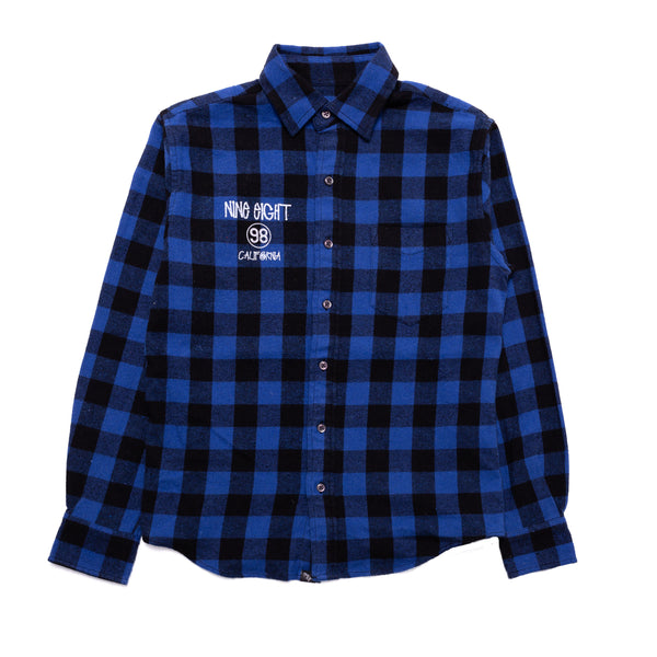 L/SL BACK PRINT BUFFALO CHECK SHIRTS (ADAMS)