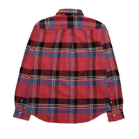 L/SL CRAZY PATTERN FLANNEL CHECK SHIRTS