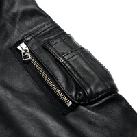 NEW ZEALAND LAMBSKIN LEATHER MA-1