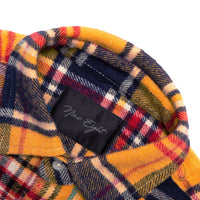 L/SL CRAZY PATTERN FLANNEL CHECK SHIRTS